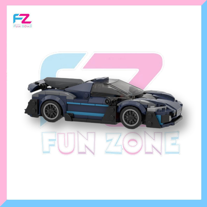 Mould King AMGOne Building Blocks Car Set – 405+ PCS Sports Car | 8-Grid Display Box Series - Image 4