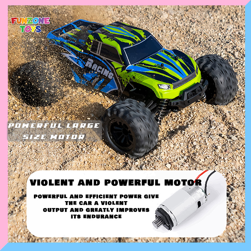 HY-166 Hobby-Grade 4WD RC Monster Truck – 60km/h | Full Proportional Control | Off-Road Beast - Image 8