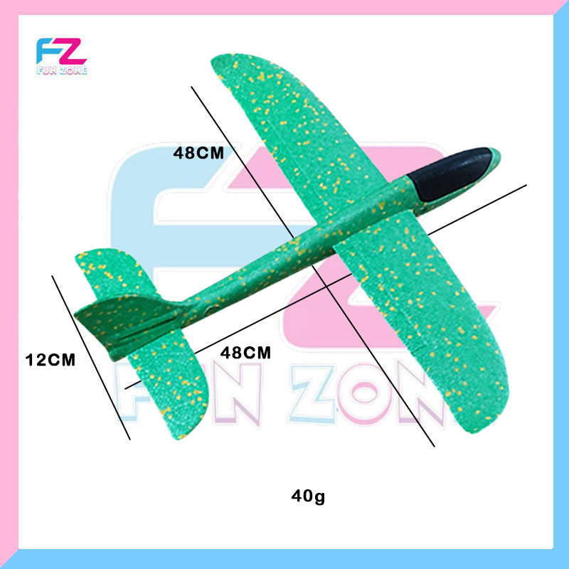 Hand Throw Aircraft Glider – Foam Plane Flying Toy for Kids & Adults - Image 3