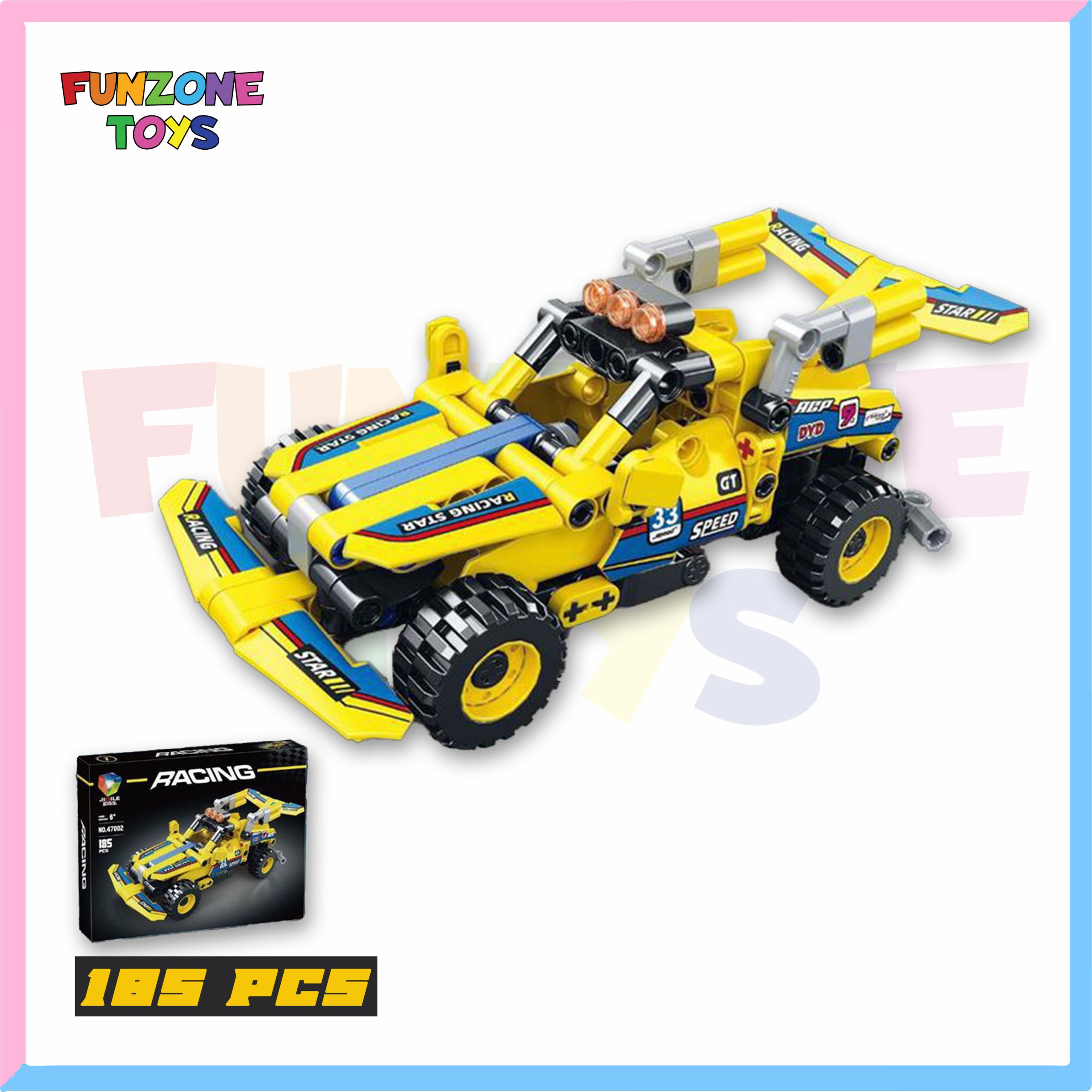 Racing Car Building Blocks Set – Model NO.47002 - Image 5