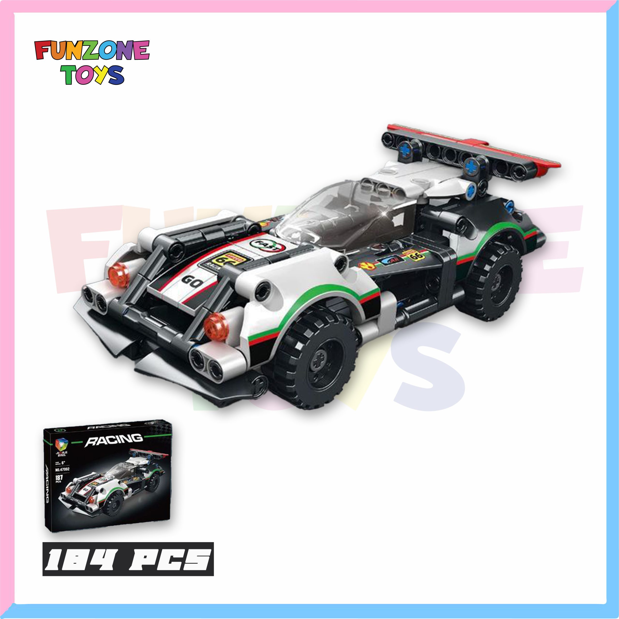Racing Car Building Blocks Set – Model NO.47002 - Image 4