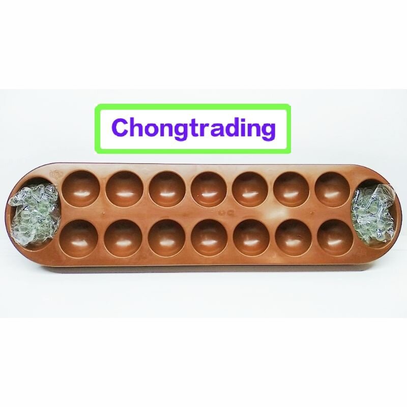 Plastic Congkak with Guli – Lightweight & Fun Traditional Game for All Ages! - Image 3