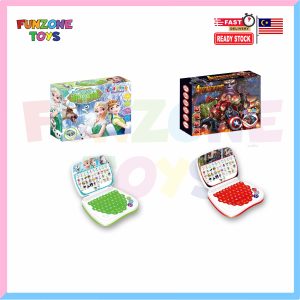 Kids Learning Laptop Toy – Early Education Machine with Music, Games & English Learning